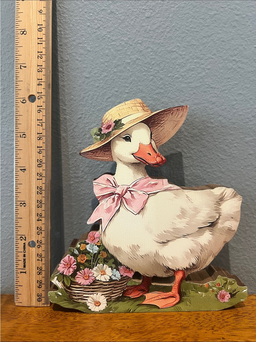 Duck in a Garden Hat